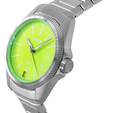 Oris ProPilot X Kermit Edition Titanium Green Dial Automatic 01-400-7778-7157-Set 100M herreur