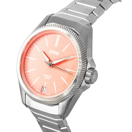 Oris Propilot X Calibre 400 Titanium Salmon Dial Automatic 01-400-7778-7158-07-7-20-01TLC 100M Unisex Ur