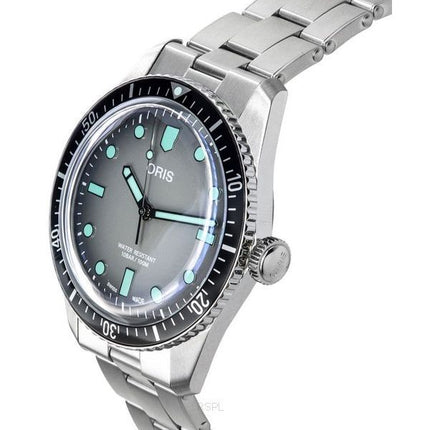 Oris Divers Sixty Five Heritage Rustfrit Stål Grå Urskive Automatisk 01 733 7707 4053-07 8 20 18 100M herreur
