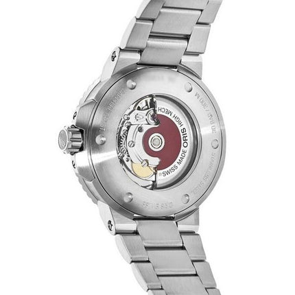 Oris Aquis rustfrit stål grøn skive automatisk dykker 01 733 7766 4157-07 8 22 05PEB 300M herreur