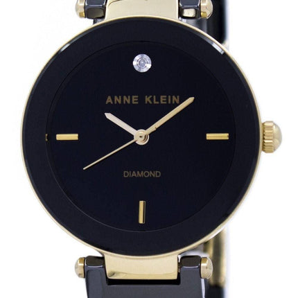 Anne Klein kvarts 1018BKBK kvinders Watch