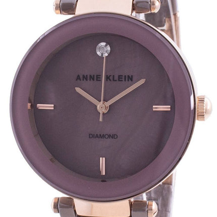 Anne Klein 1018RGMV Quartz Diamond Accents Women's Watch