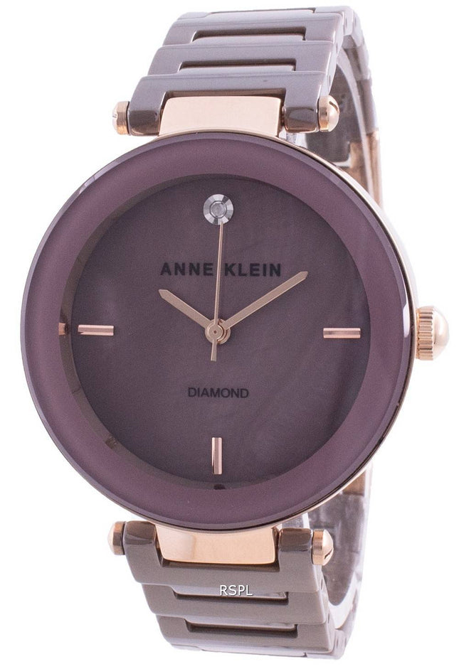 Anne Klein 1018RGMV Quartz Diamond Accents Women's Watch