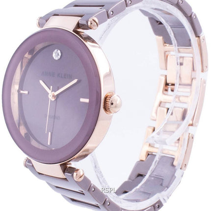 Anne Klein 1018RGMV Quartz Diamond Accents Women's Watch