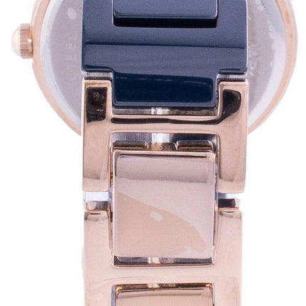 Anne Klein 1018RGNV Quartz Diamond Accents Women's Watch