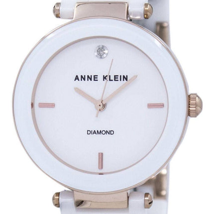 Anne Klein kvarts 1018RGWT kvinders Watch