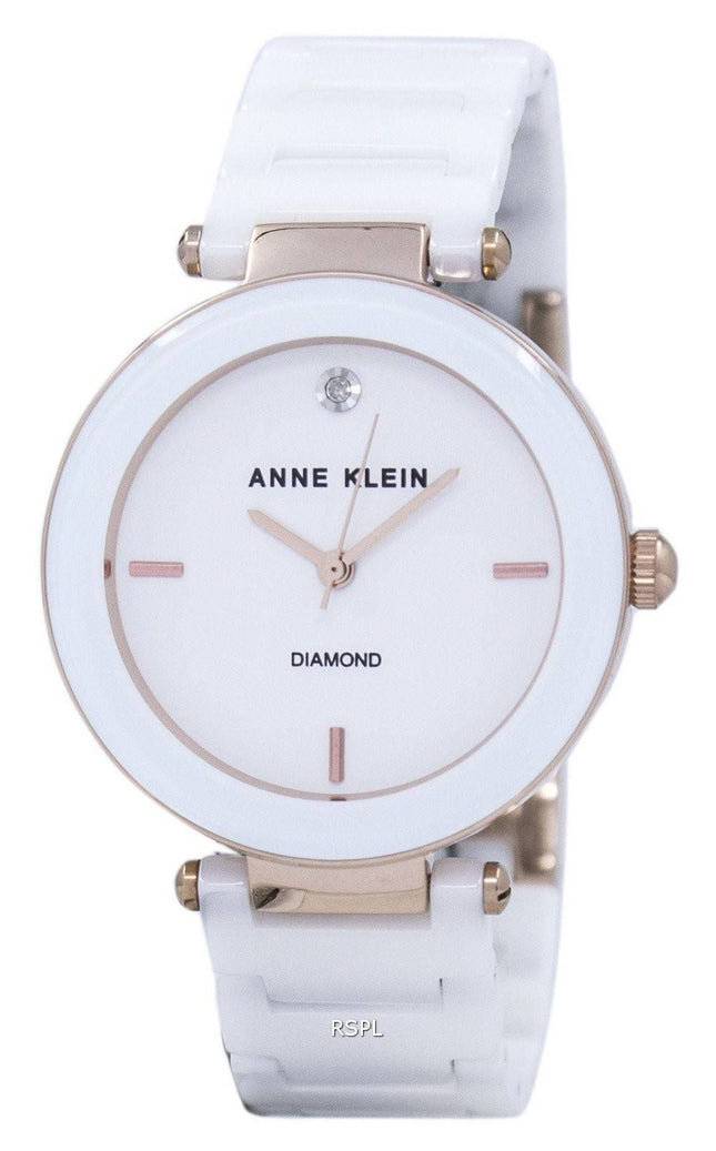 Anne Klein kvarts 1018RGWT kvinders Watch