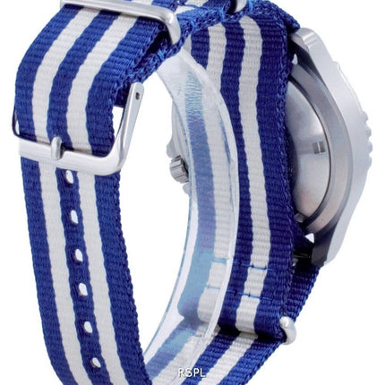 Ratio Free Diver Helium Safe Nylon Automatic Diver&#39,s 1066KE20-33VA-BLU-var-NATO2 1000M Herreur