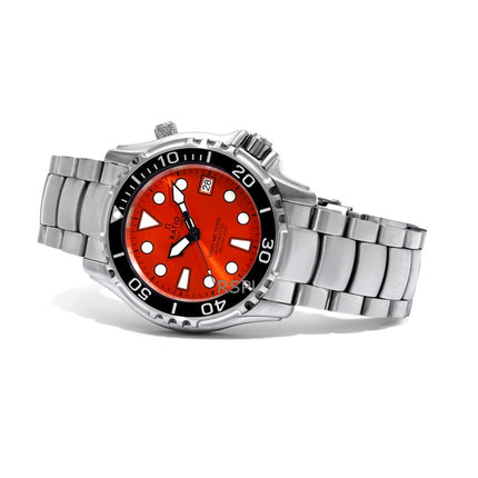 Ratio FreeDiver Helium Safe 1000M Orange Urskive Rustfrit StÃ¥l Automatisk 1066KE26-33VA-ORG Herreur
