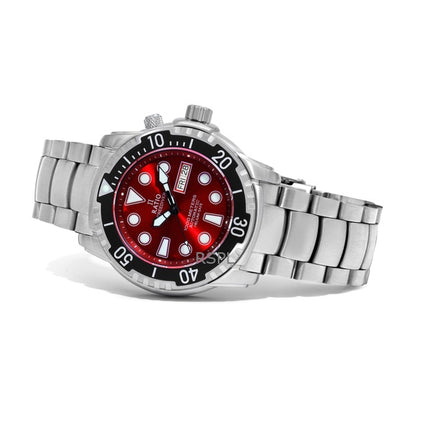 Ratio Free Diver Helium-Safe 1000M Safir Automatic 1068HA96-34VA-RED Herreur