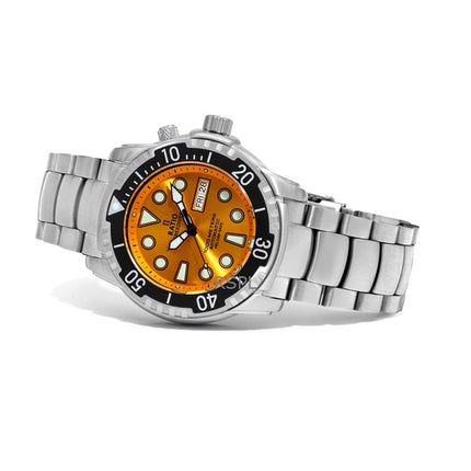 Ratio Free Diver Helium-Safe 1000M Safir Automatic 1068HA96-34VA-YLW Herreur