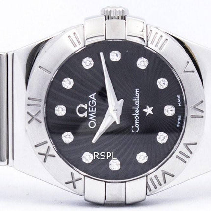 Omega Constellation kvarts Diamond markører 123.10.24.60.51.002 kvinders ur
