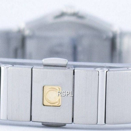 Omega Constellation kvarts Diamond Accent magt Reserve 123.10.24.60.55.001 kvinders Watch