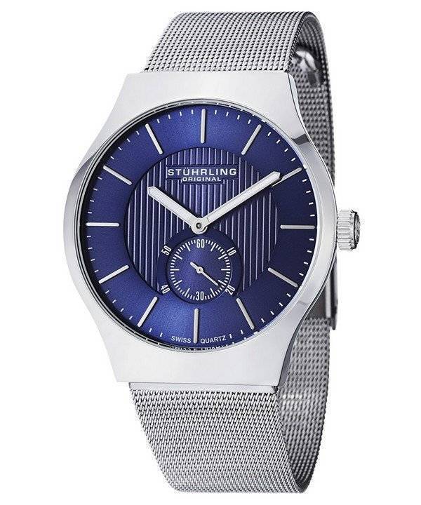 Stuhrling Original Albion schweizisk Quartz 125G.33116 Herreur