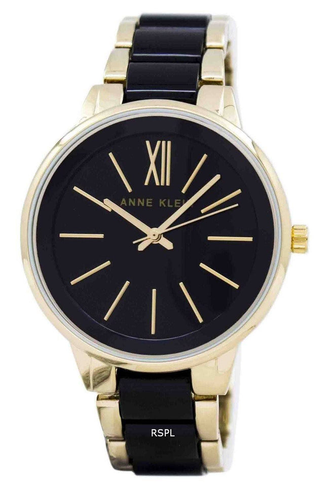 Anne Klein kvarts 1412BKGB kvinders Watch