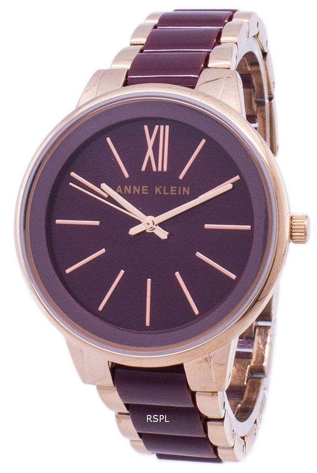 Anne Klein kvarts 1412BYRG kvinders Watch