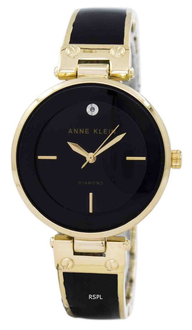 Anne Klein kvarts 1414BKGB kvinders Watch