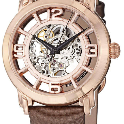 Stuhrling Original Winchester automatisk skelet Dial 156.124T14 kvinders ur