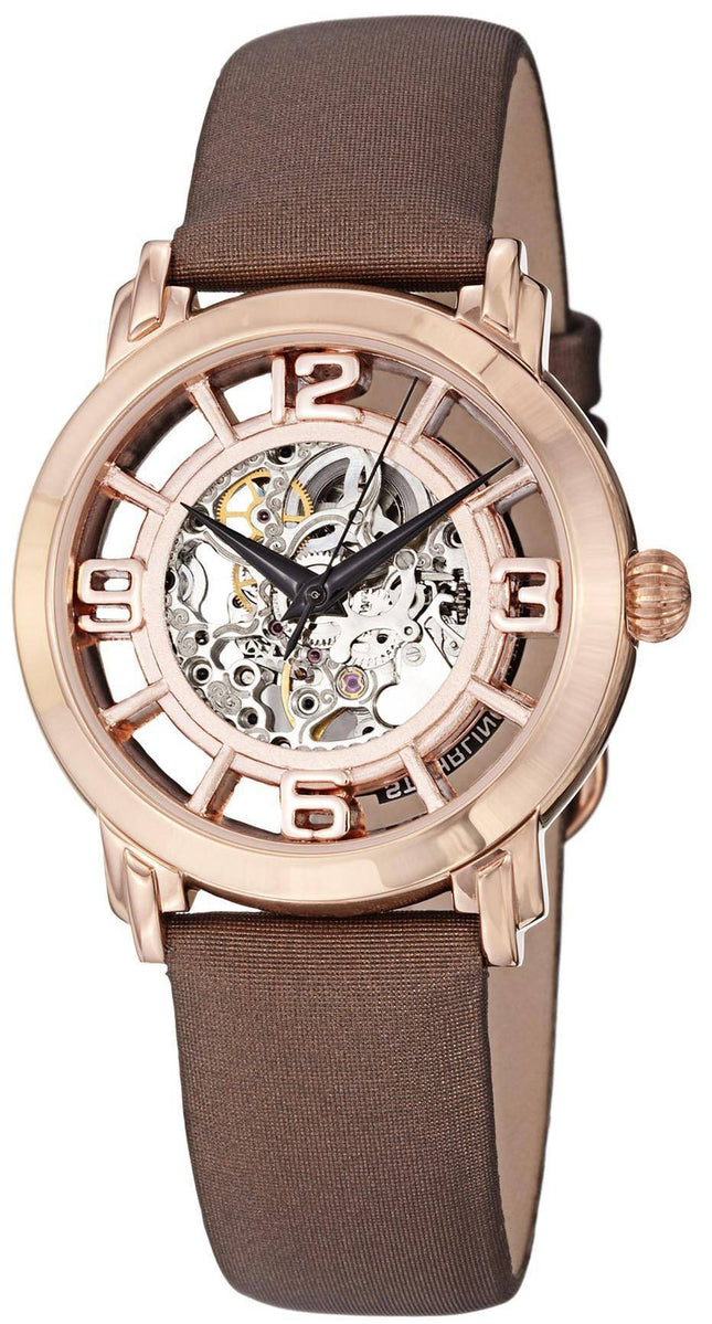 Stuhrling Original Winchester automatisk skelet Dial 156.124T14 kvinders ur