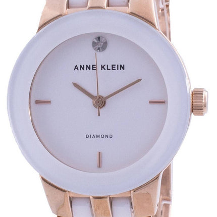 Anne Klein 1610WTRG Quartz Diamond Accents Women's Watch