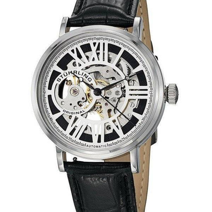 Stuhrling Original Delphi Chariot automatisk skelet Dial 168S.33151 Herreur