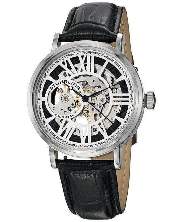 Stuhrling Original Delphi Chariot automatisk skelet Dial 168S.33151 Herreur