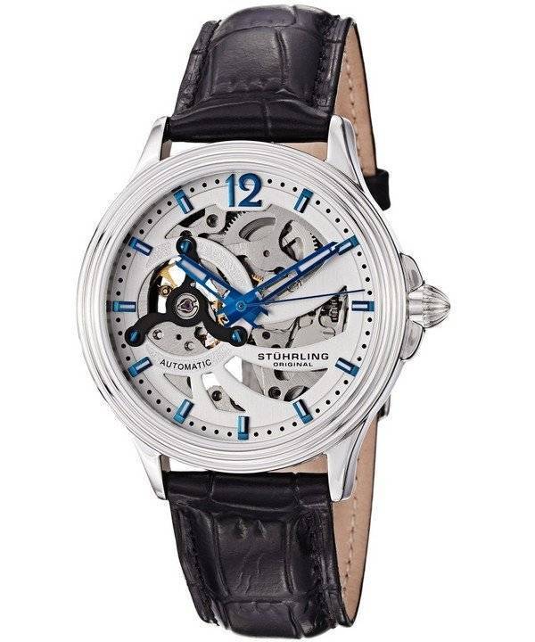 Stuhrling Original Delphi Helix automatisk skelet Dial 170.33152 Herreur