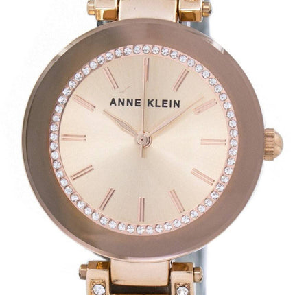 Anne Klein kvarts Swarovski krystal 1906RGRG kvinders Watch