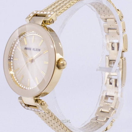 Anne Klein kvarts diamant accenter 1906TMGB kvinders Watch