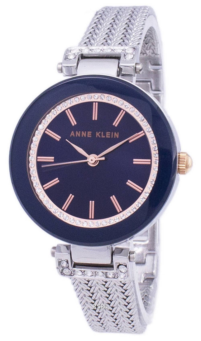 Anne Klein kvarts Diamond Accent 1907NVRT kvinders Watch