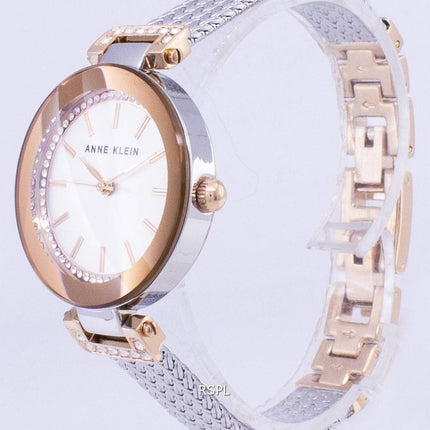 Anne Klein kvarts diamant accenter 1907SVRT kvinders Watch