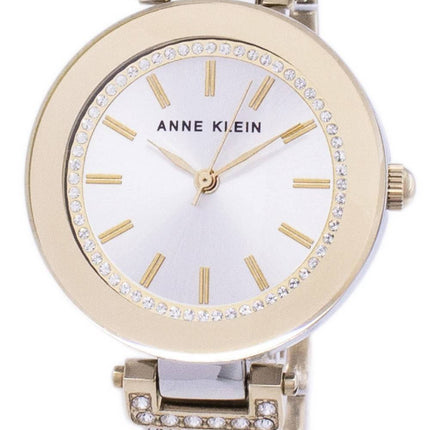 Anne Klein kvarts diamant accenter 1907SVTT kvinders Watch