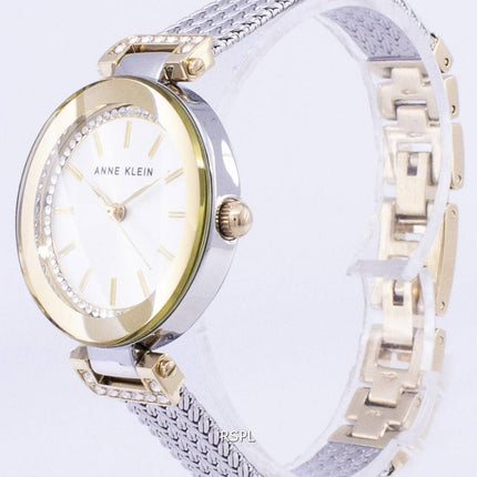 Anne Klein kvarts diamant accenter 1907SVTT kvinders Watch