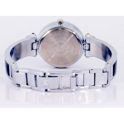 Anne Klein Diamond Accenter Black Dial Quartz 1981BKSV Dameur