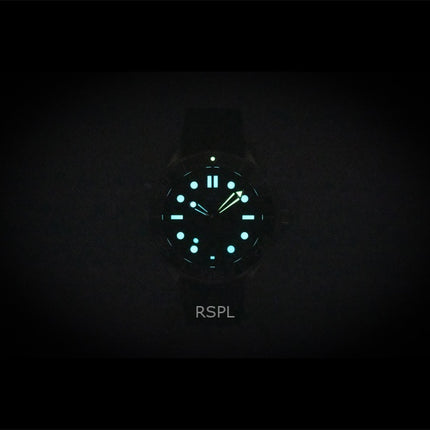 Omega Seamaster gummirem grøn urskive automatisk dykkerur 210.32.42.20.10.001 300M herreur