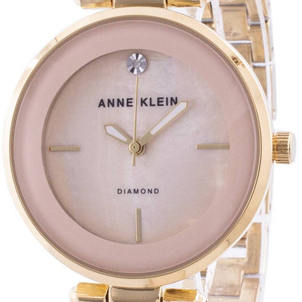 Anne Klein 2512LPGB Quartz Diamond Accents Women's Watch