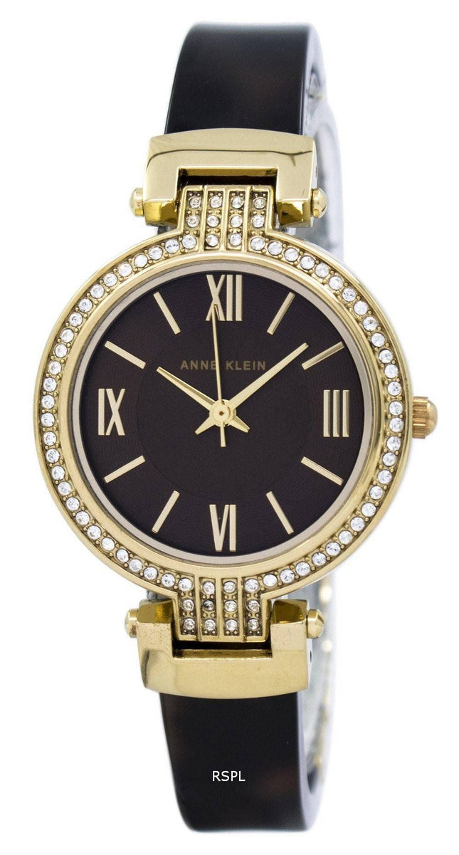 Anne Klein kvarts Swarovski krystal 2894BNTO kvinders Watch
