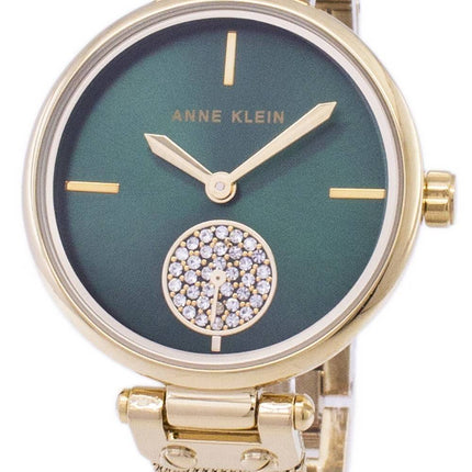 Anne Klein kvarts diamant accenter 3000GNGB kvinders Watch