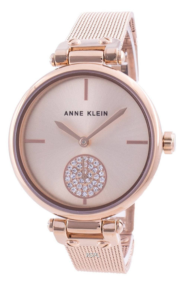 Anne Klein Swarovski Crystal Accent 3000RGRG Quartz Women's Watch
