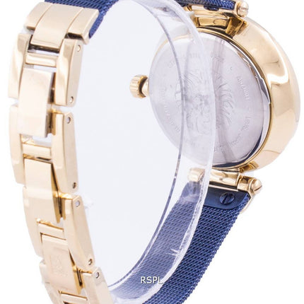 Anne Klein Swarovski Crystal Accent 3001GPBL Quartz Women's Watch