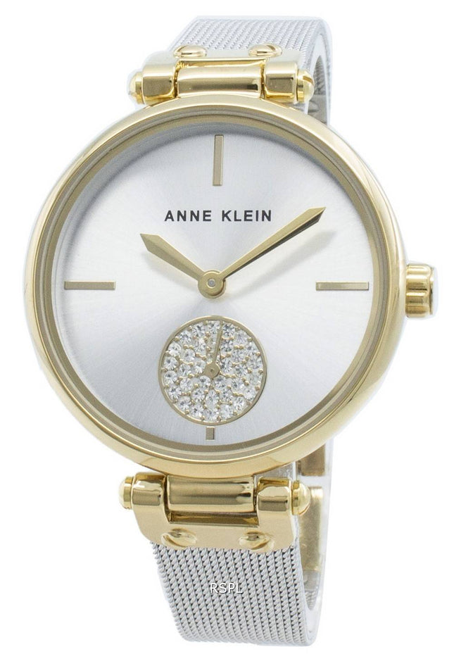 Anne Klein 3001SVTT Diamond Accents Quartz Women's Watch