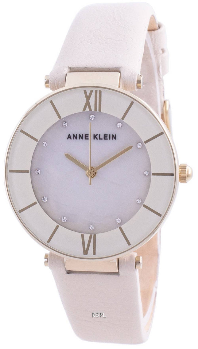 Anne Klein Swarovski Crystal Accent 3272GPCR Quartz Women's Watch