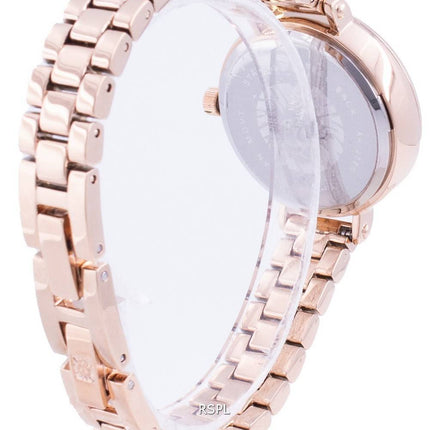 Anne Klein 3386LGRG Quartz Diamond Accents Women's Watch