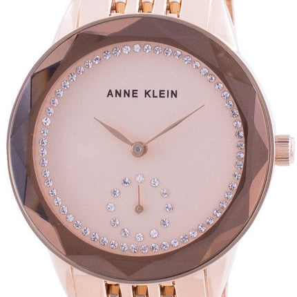 Anne Klein Swarovski Crystal Accented 3506RGRG Quartz Women's Watch