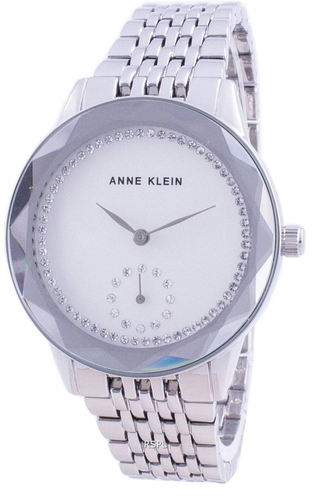 Anne Klein Swarovski Crystal Accented 3507SVSV Quartz Women's Watch