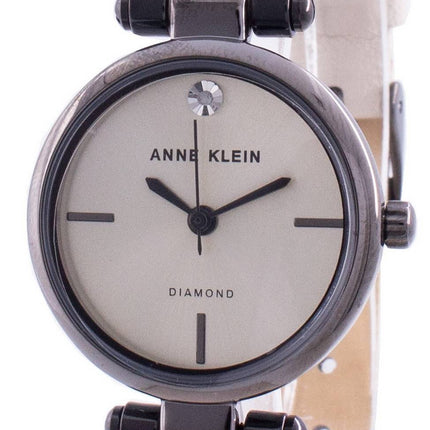 Anne Klein Ægte Diamond 3513GYCR Quartz Women's Watch
