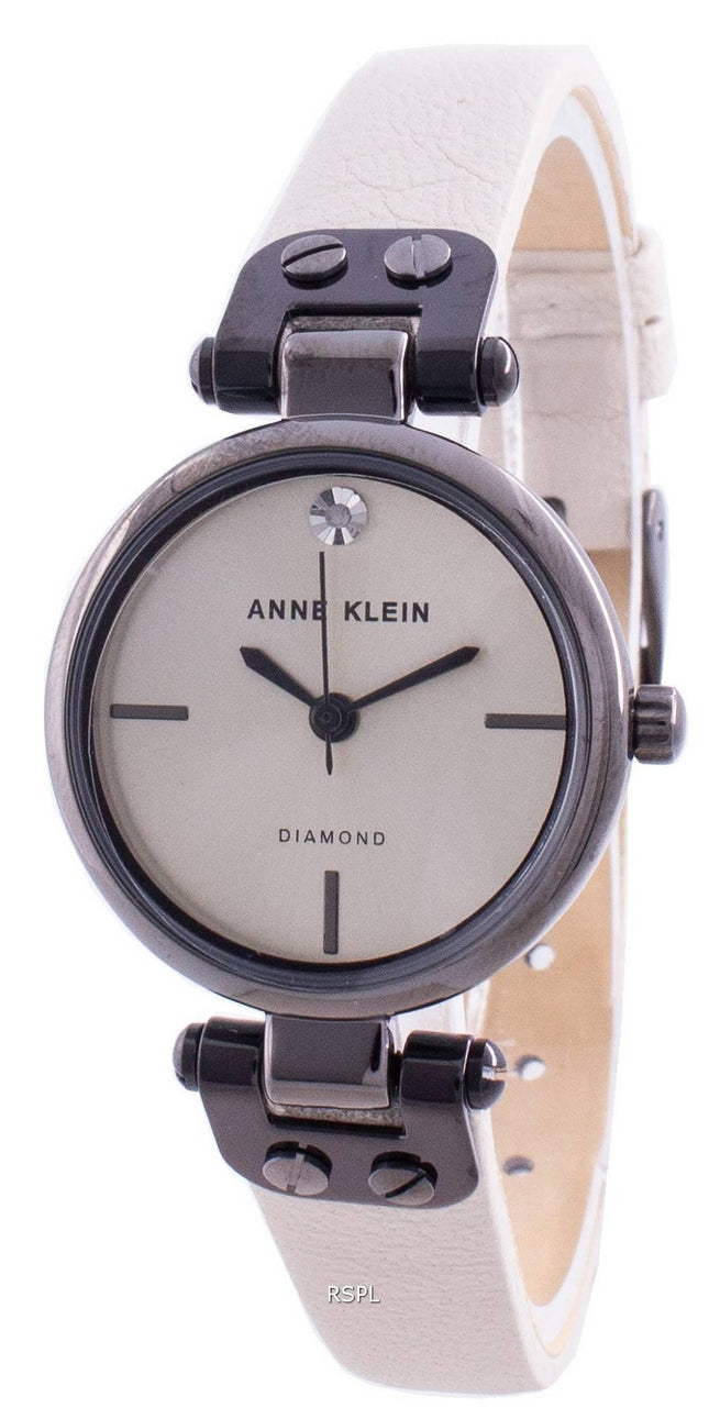 Anne Klein Ægte Diamond 3513GYCR Quartz Women's Watch