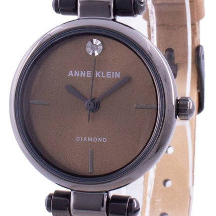 Anne Klein Ægte Diamond 3513GYMO Quartz Women's Watch