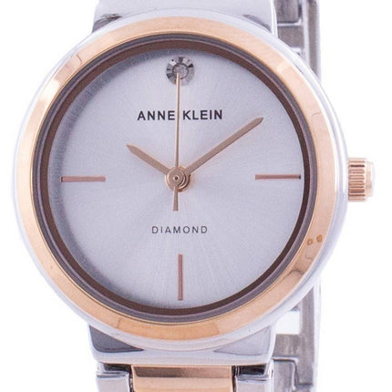 Anne Klein Ægte Diamond 3529SVRT Quartz Women's Watch