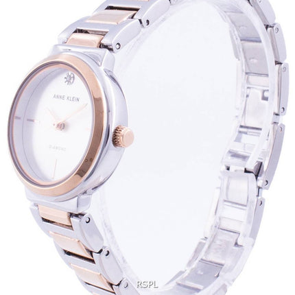 Anne Klein Ægte Diamond 3529SVRT Quartz Women's Watch
